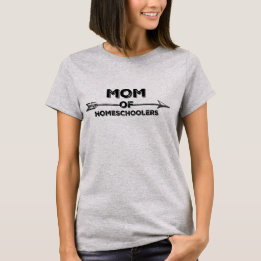 Mamma av Homeschoolers T-shirt