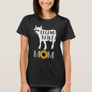 Mamma av käkmjölk från Mönster för kvinnor, benmjö T Shirt