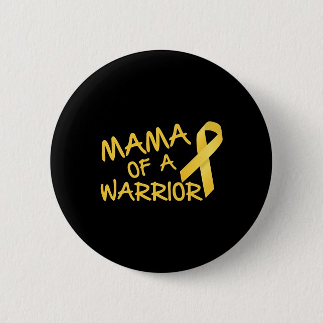 Mamma av medvetenhet om cancer hos barn 1 knapp (Framsida)