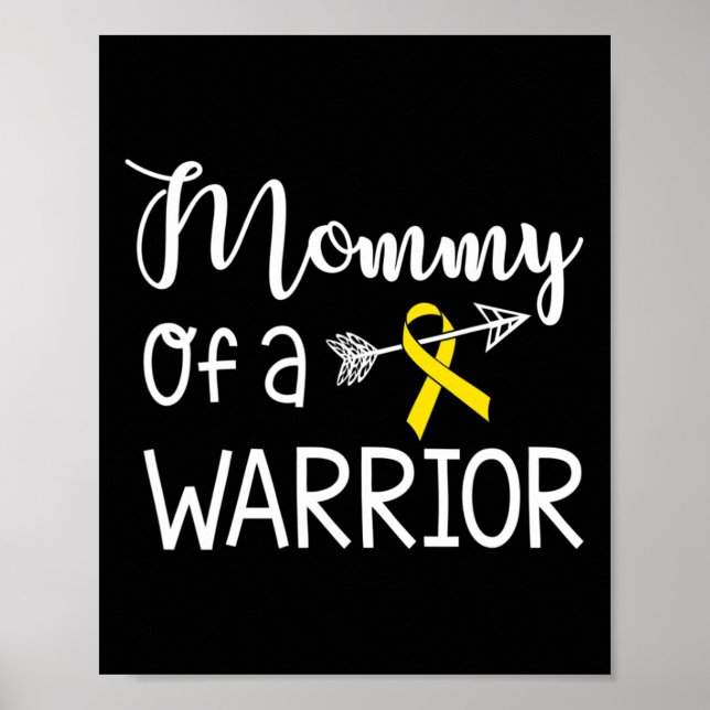 Mamma av medvetenhet om cancer hos barn poster (Framsidan)