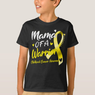 Mamma av Medvetenhet om cancer hos barn T Shirt