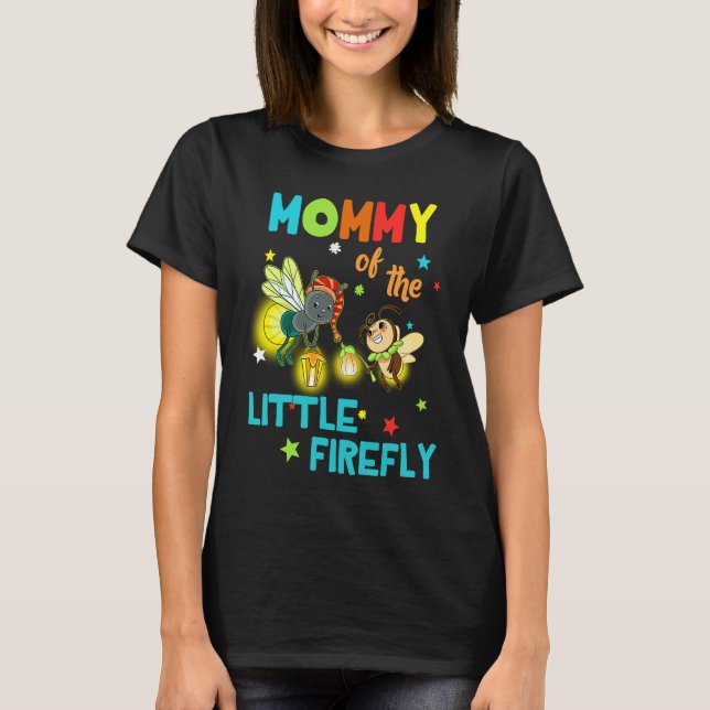 Mamma av småbarnsdagsmatchning t shirt (Framsida)