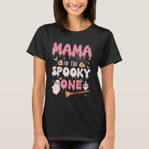 Mamma av "Spooky One Girl 1st Birthday Halloween" T Shirt