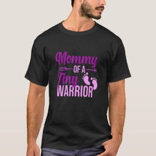 Mamma av stöd för små krigares medvetenhet om förm t shirt