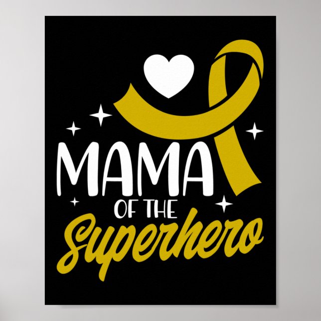 Mamma av superhjälten Ribbon Poster (Framsidan)