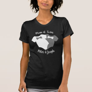 Mamma av Twin Boys Bodydress Shirt T