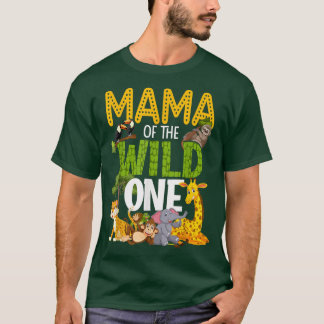Mamma av Vilden En ynklig djurdjurdjurparksfamilj T Shirt