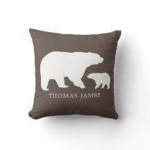 Mamma Baby Bear Brun