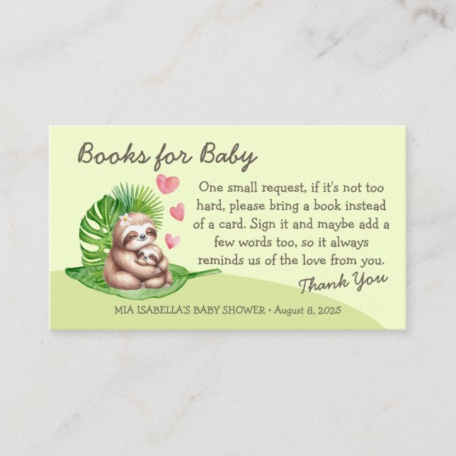 Mamma & Baby Dovhjort - Böcker för Bebis Inhägnads Tilläggskort (Framsida)