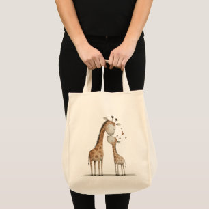 Mamma & Baby Giraff Tygkasse