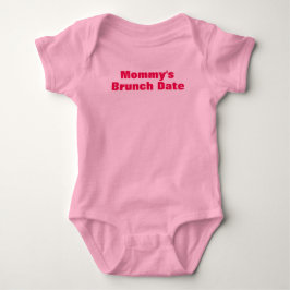 Mamma Baby Jersey Bodydräkt Tee Shirt