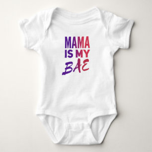 MAMMA Baby Jersey Bodykostym T Shirt