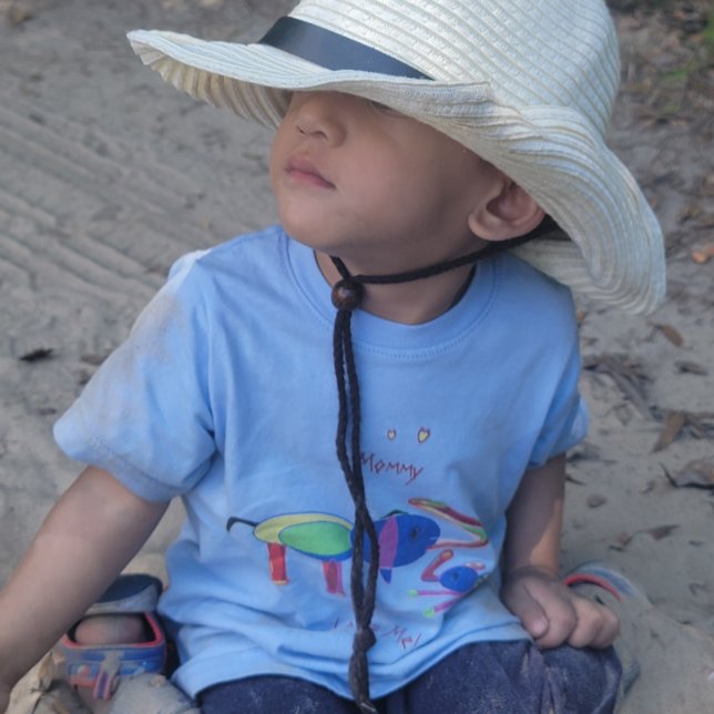 Mamma Baby Småbarn - Roligt Gift Ideas Baby T-Shir T Shirt (Stylish & Camera Worthy wherever Child goes.)