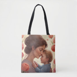 Mamma Bag från Kärlek - Mor & Son Tote Bag Tygkasse