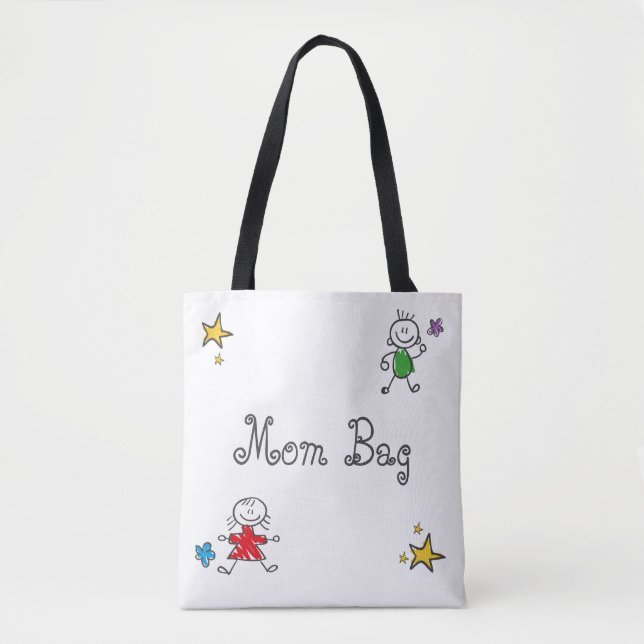 Mamma Bag Tote Tygkasse (Framsida)