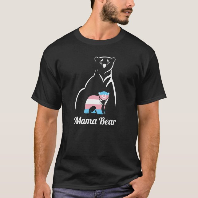 Mamma Bär överföring av HBT-transaktioner för över T Shirt (Framsida)