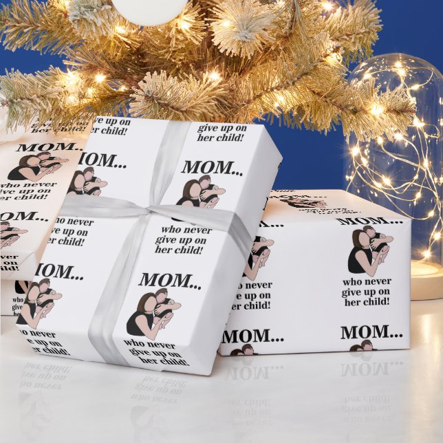 Mamma Barn Mor Födelsedag Presentpapper (Helgdagar)