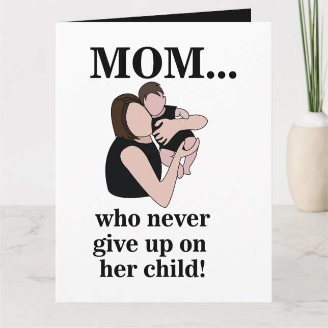 Mamma Barn Mor Mamma Kort (Framsida)