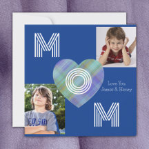 MAMMA Barns Anpassningsbar Foton Blue Mors dag