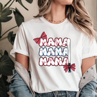Mamma Baseball T Shirt