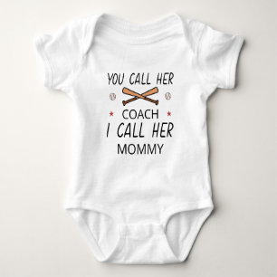 Mamma Basebolltränare Baseboll Mamma Mors Dag T Shirt
