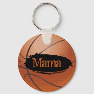 Mamma Basketball-nyckelkedja/Nyckelring Nyckelring