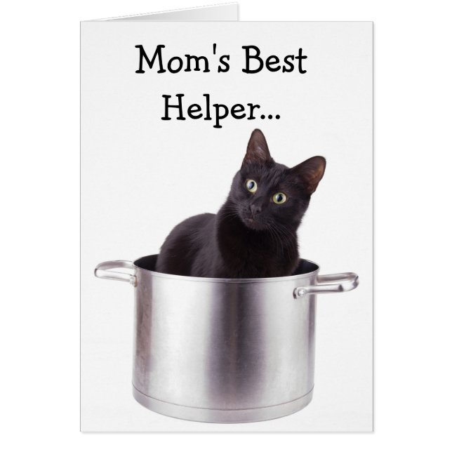 Mamma bästa Helper... Hälsningskort (Framsidan)