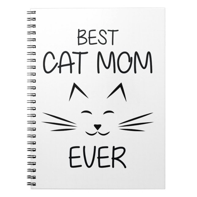 Mamma - Bästa Kat Mamma någonsin Anteckningsbok (Framsidan)