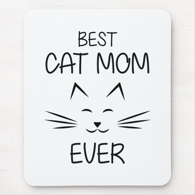 Mamma - Bästa Kat Mamma någonsin Musmatta (Framsidan)
