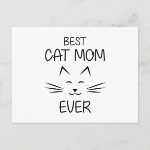 Mamma - Bästa kattmamman någonsin Vykort