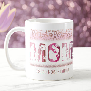 Mamma, bästa mamma någonsin, Children Namn, Kids N Kaffemugg