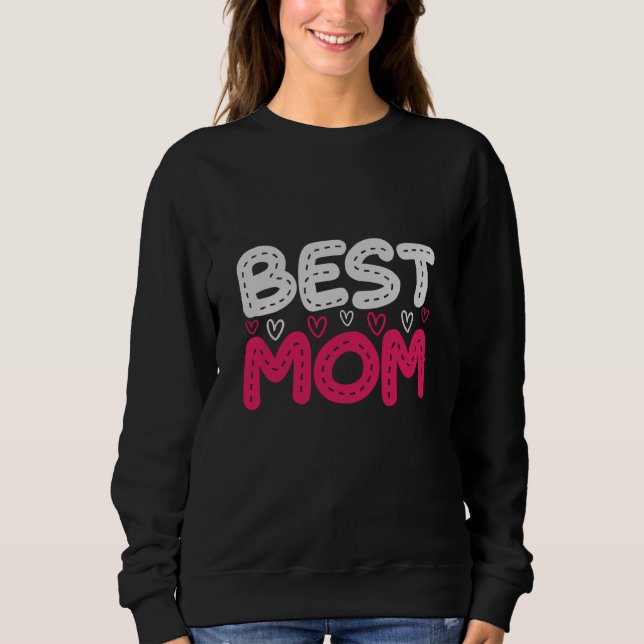Mamma - Bästa mamma T Shirt (Framsida)