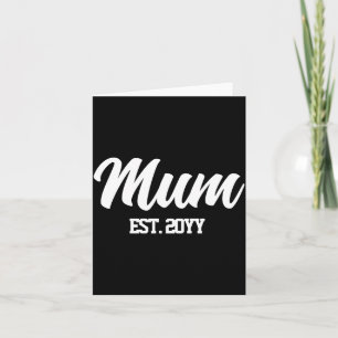 Mamma bästa present för nybliven mamma t-shirt kort