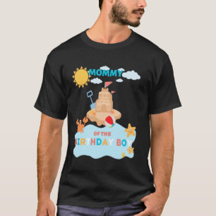 Mamma Beach Birthday Sommardag i Mamma T Shirt
