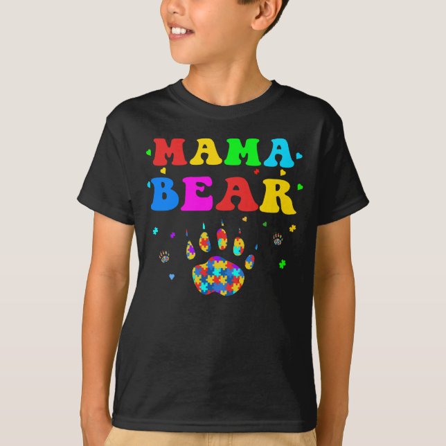 MAMMA BEAR11 T SHIRT (Framsida)