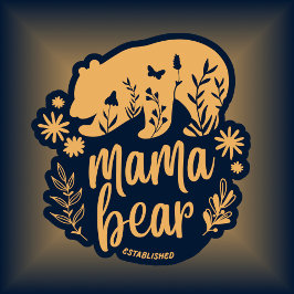 Mamma Bear, 2024 Boho T Shirt