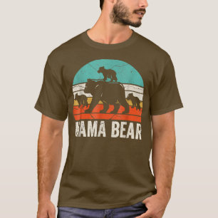 Mamma Bear 3 Unge Mamma Bear Funny Mamma 3 Kid mor T Shirt