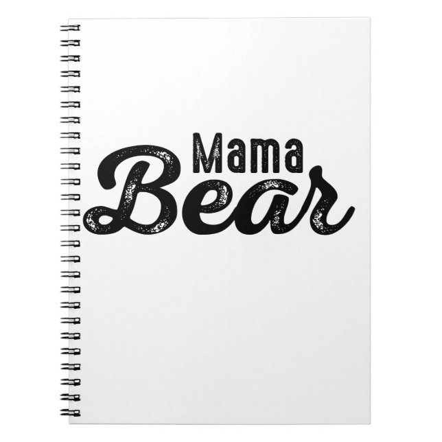Mamma Bear Anteckningsbok (Framsidan)