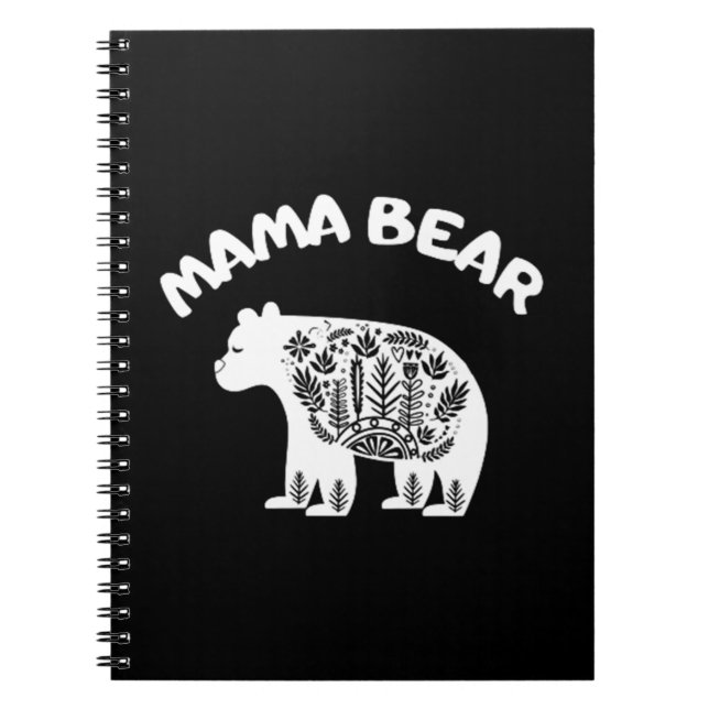Mamma Bear Anteckningsbok (Framsidan)