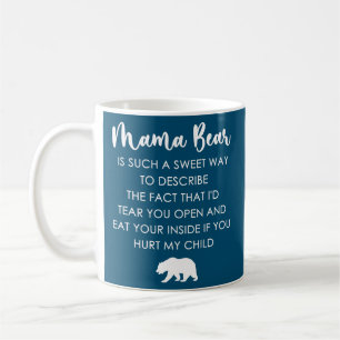 Mamma Bear är ett så sött sätt Kaffemugg