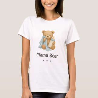 Mamma Bear Baby Shower T-Shirt
