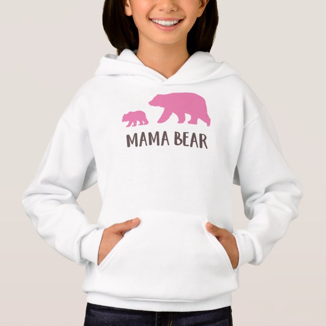 Mamma Bear, Bear Unge, Cute Bear, Little Bear T Shirt (Framsida)
