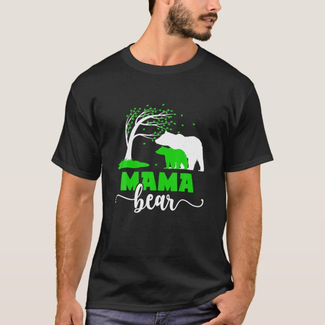 Mamma Bear Cerebral Palsy Mamma of a Cerebral Pals T Shirt (Framsida)