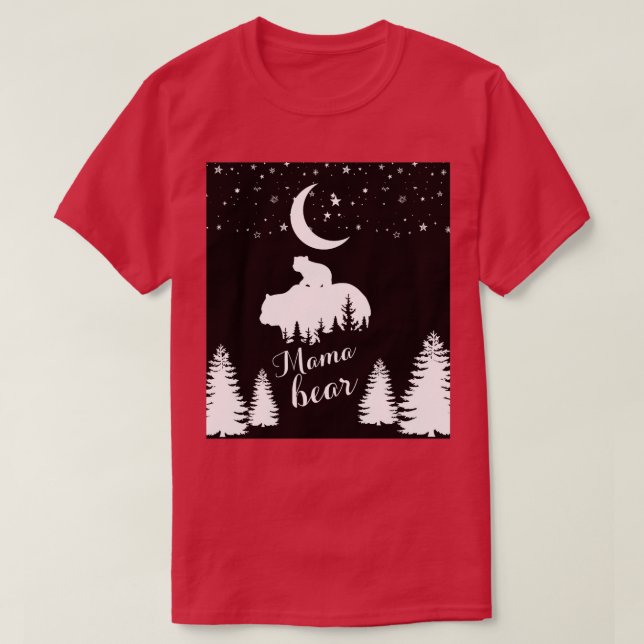 Mamma Bear Classic TShirt T Shirt (Design framsida)