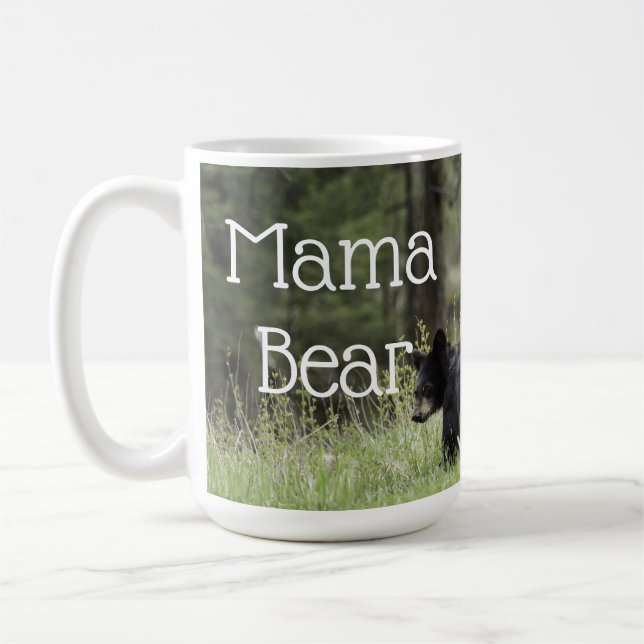 Mamma Bear Coffee Mugg Kopp Mor Gift (Vänster)