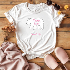 Mamma Bear | Cute & Funny Mors dag T Shirt