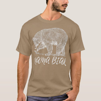 Mamma Bear Cute Spirit Animal Funny Bears Älskare  T Shirt