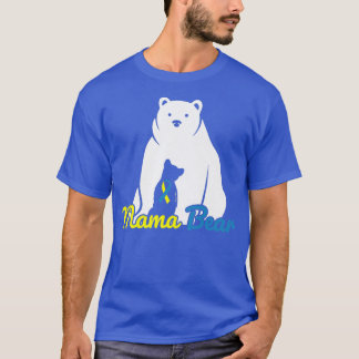 Mamma Bear Down Syndrome Awareness T21 Premium T Shirt