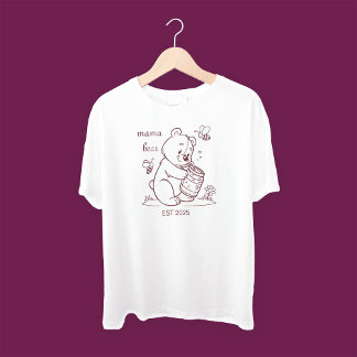 Mamma Bear Est 2025 T Shirt