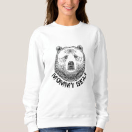 Mamma Bear, Hand plockade Illustration T Shirt